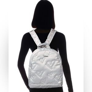 EUC DESIGUAL SILVER BACKPACK